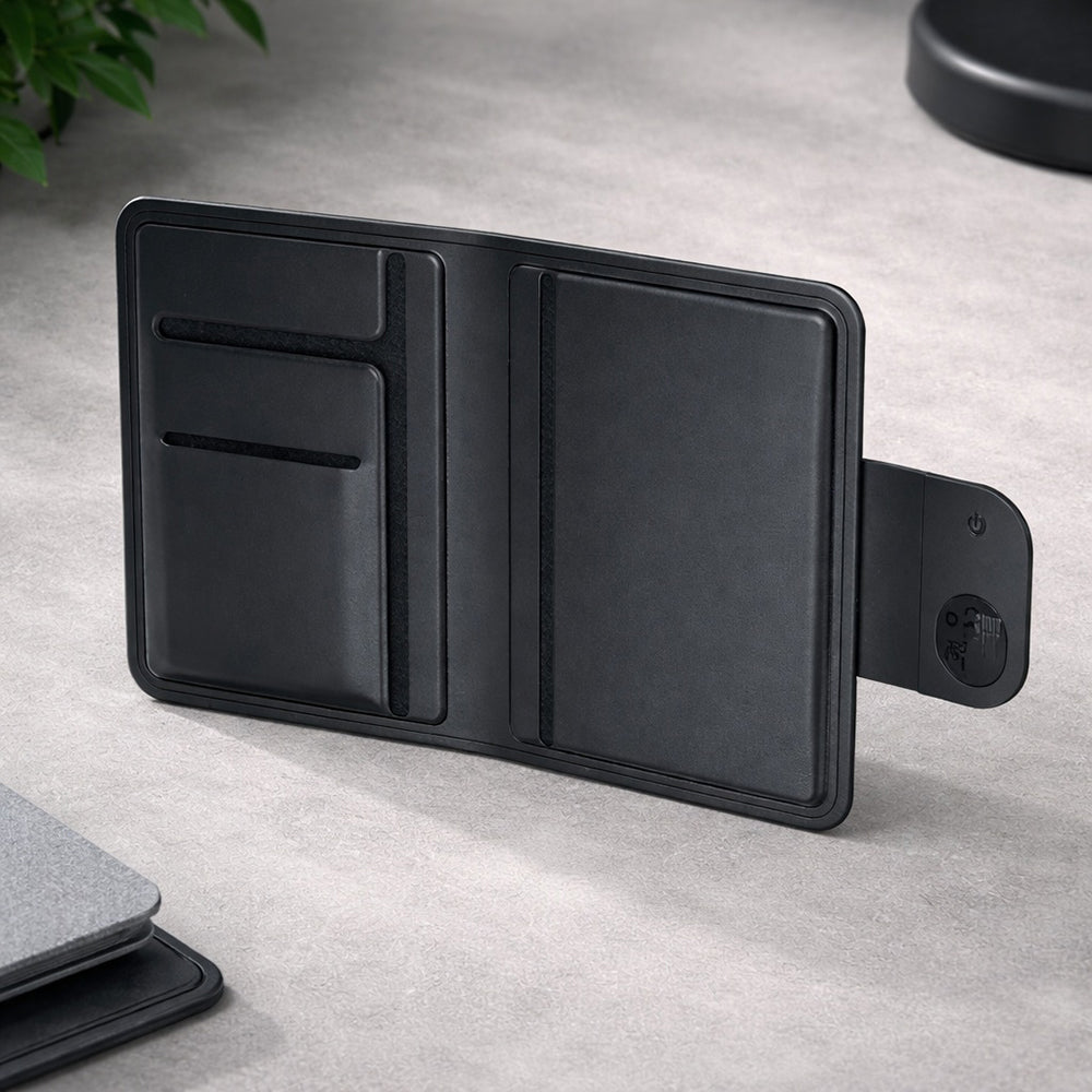 Acefast SmartTag Passport S6 za iOS seriju, Crna