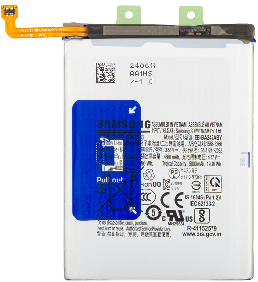 Baterija Samsung Galaxy A24 4G A245, EB-BA245ABY, Service Pack GH82-31242A