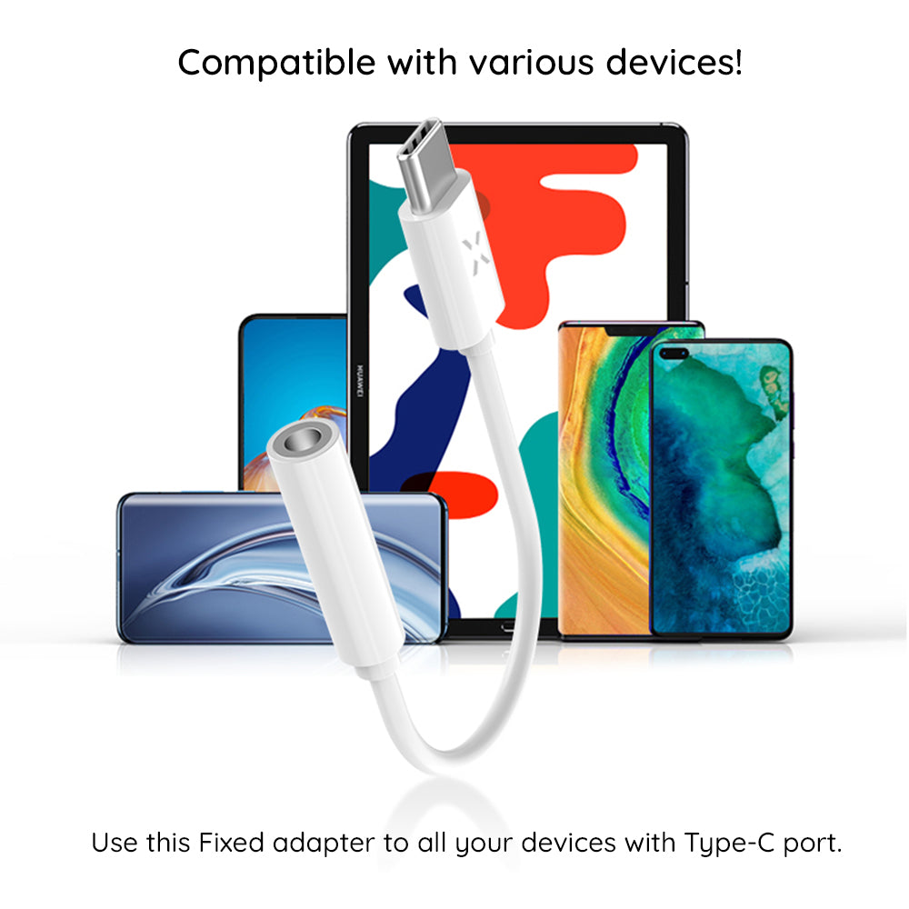 Audio Adapter USB-C - 3.5mm Fixed, Beli