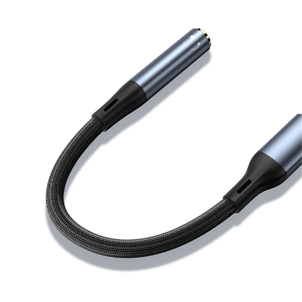 Audio Adapter USB-C - 3.5mm Yesido YAU38, Crni