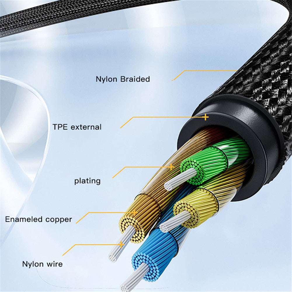 Audio Adapter USB-C - 3.5mm Yesido YAU38, Crni