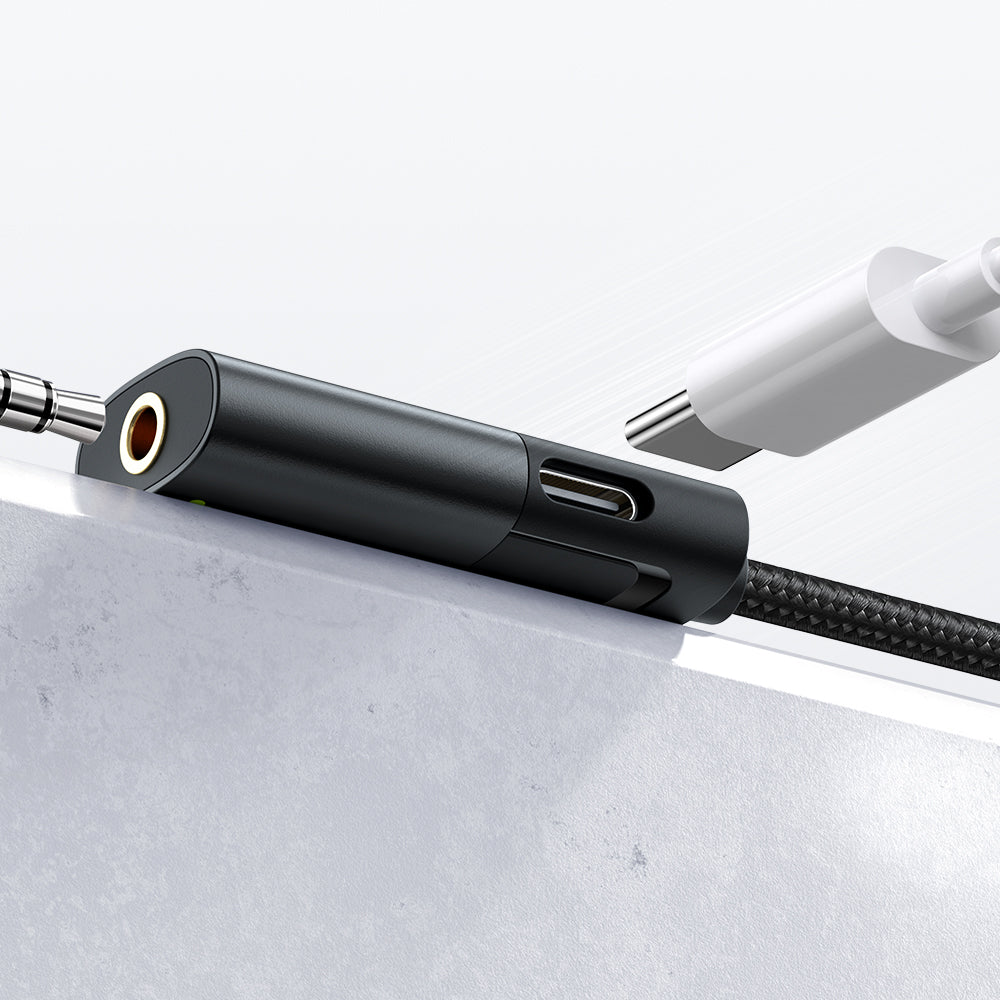 Audio Adapter USB-C - USB-C / 3.5mm McDodo CA-1880, Crni