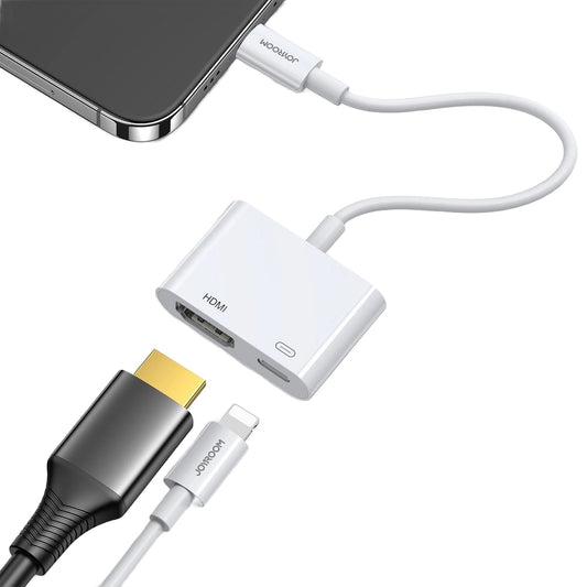 Audio i Video Adapter Lightning - HDMI / Lightning Joyroom S-H141, Beli