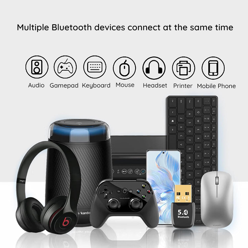 Bluetooth USB adapter Techsuit BlueJet A20, Crn
