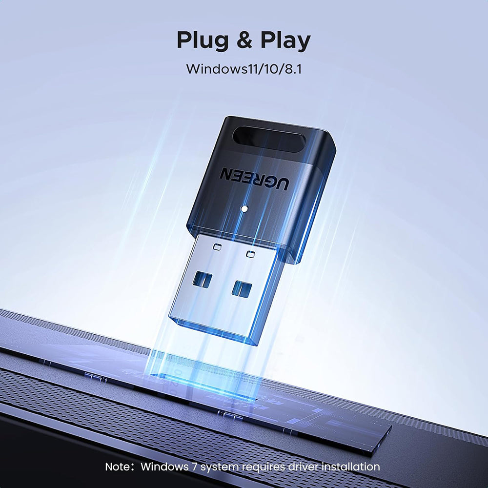 Bluetooth USB adapter UGREEN CM748 (45134), Crn