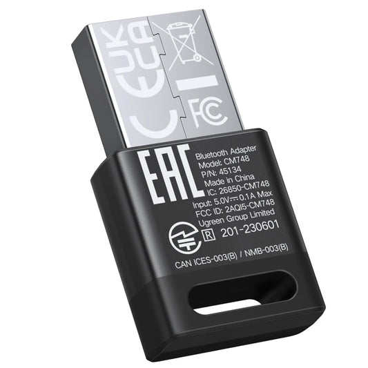 Bluetooth USB adapter UGREEN CM748 (45134), Crn