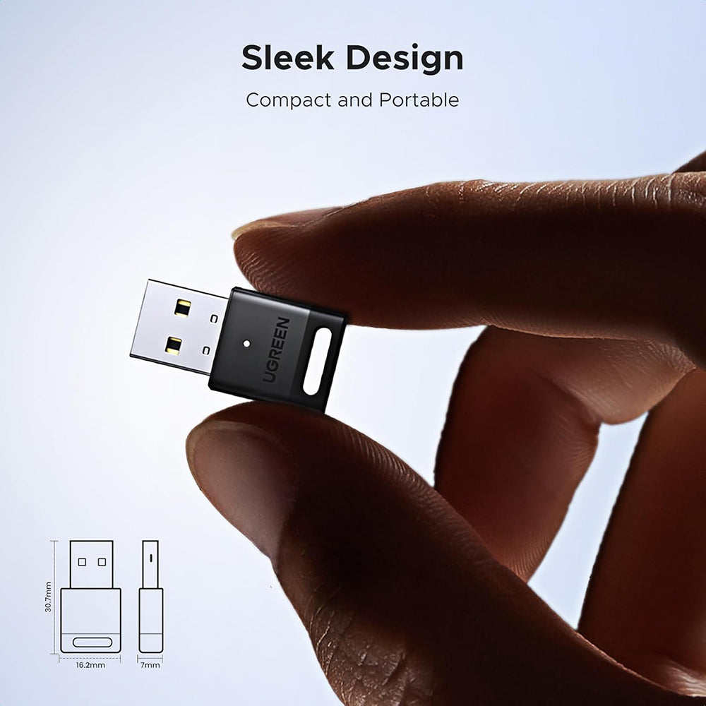 Bluetooth USB adapter UGREEN CM748 (45134), Crn