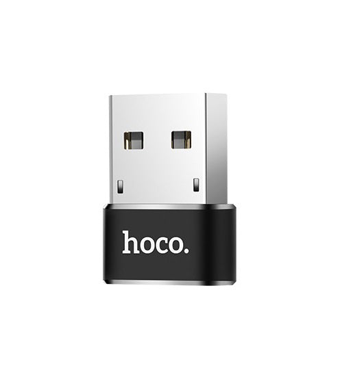USB-C - USB-A adapter za prenos podataka i punjenje HOCO UA6, crni
