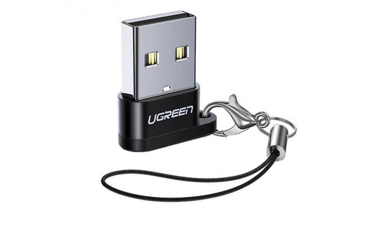 Adapter za prenos podataka i punjenje USB-C - USB-A UGREEN US280, Crni