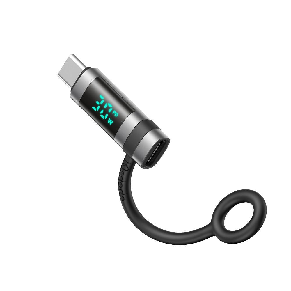 Adapter za podatke i punjenje Lightning - USB-C McDodo OT-0180 Pigeon Display, Crni