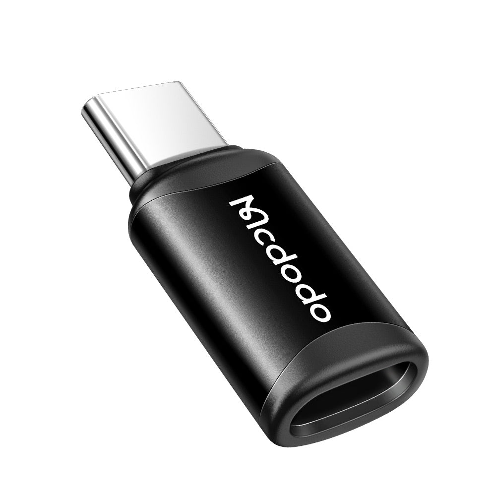 Adapter za podatke i punjenje Lightning - USB-C McDodo OT-7700, Crni