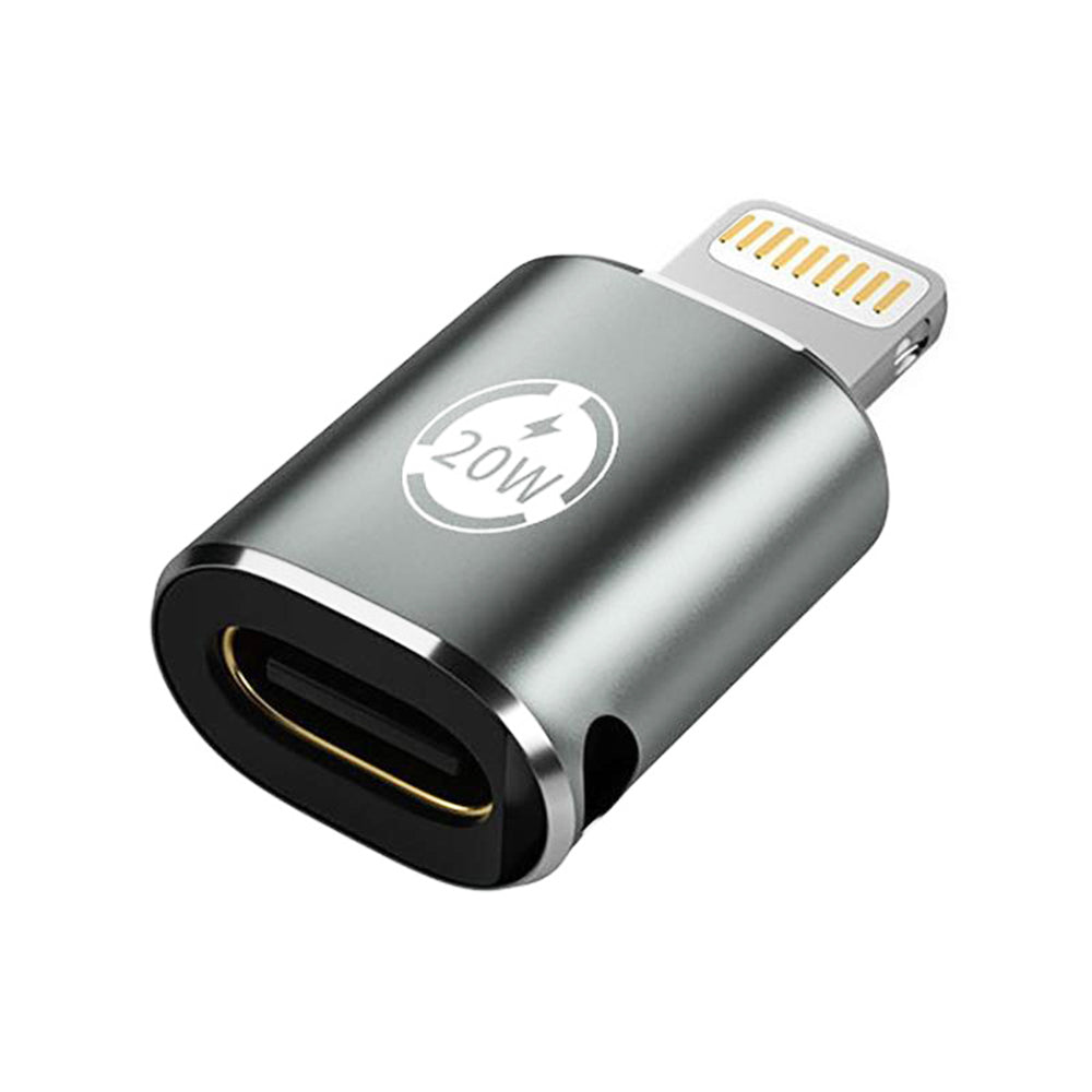 Adaptor Date i Punjenje USB-C - Lightning Techsuit A11 TitanCoreX, Sivi