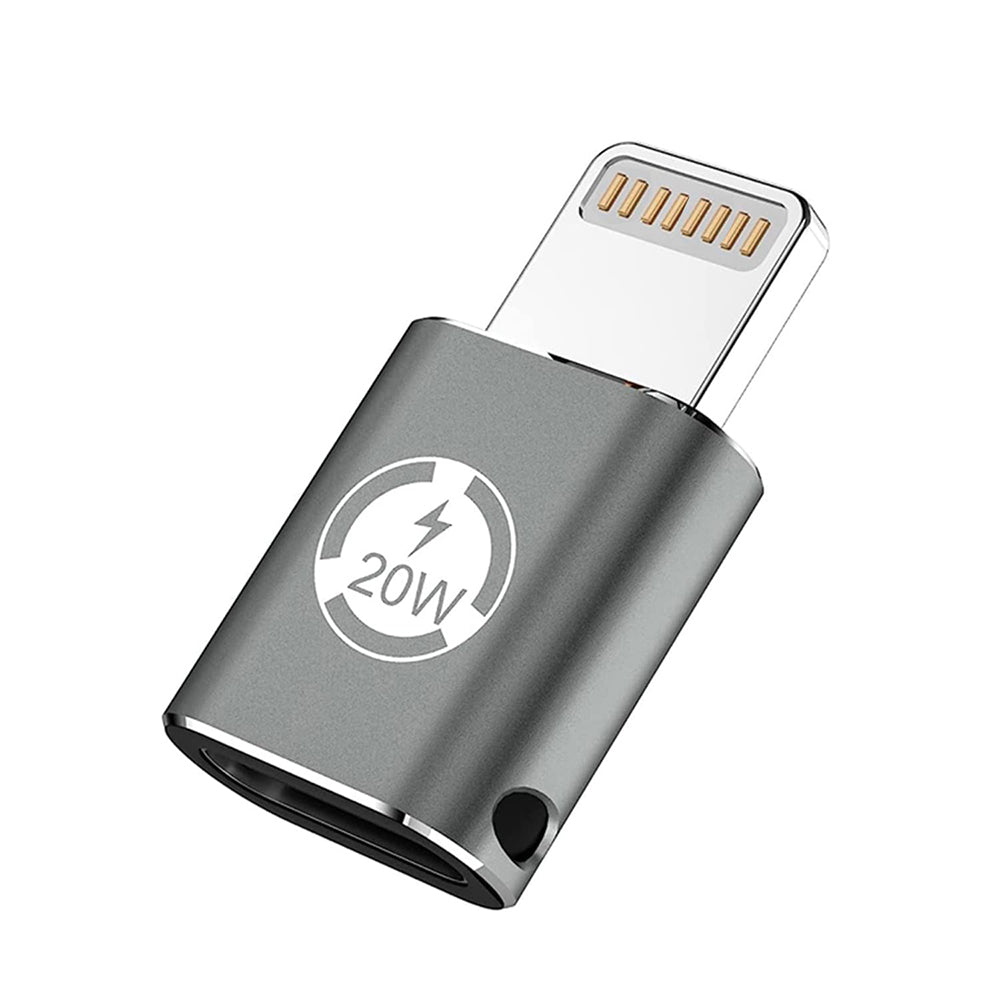 Adaptor Date i Punjenje USB-C - Lightning Techsuit A11 TitanCoreX, Sivi