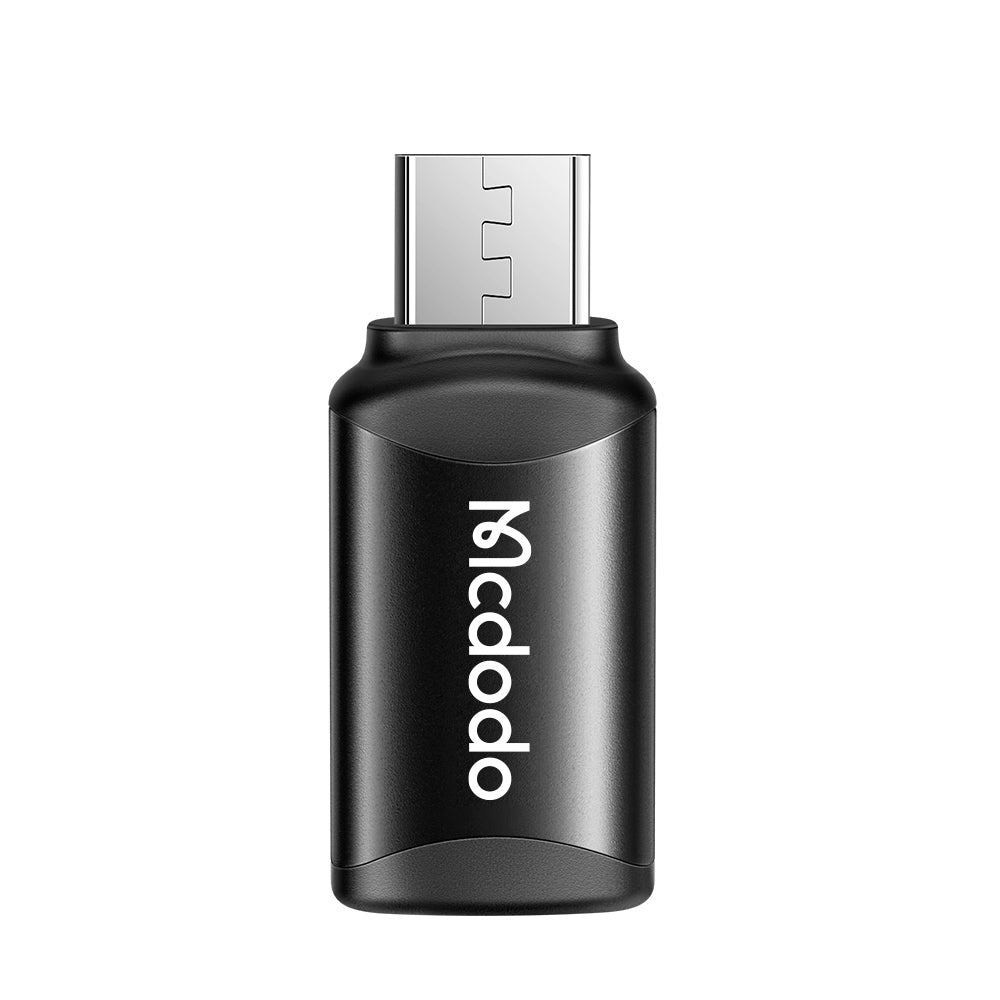 Adapter za podatke i punjenje USB-C - microUSB McDodo OT-7690, Crni