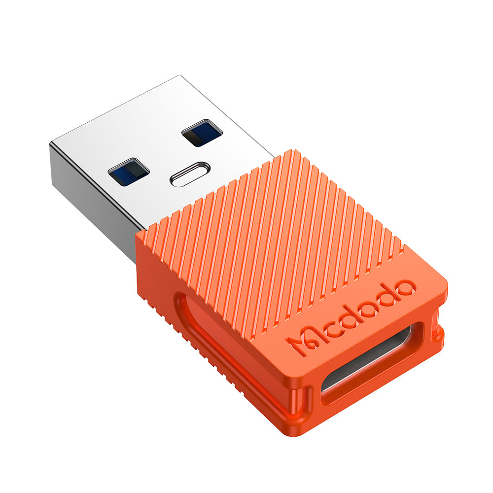 Adapter za podatke i punjenje USB-C - USB-A McDodo OT-6550, Narandžasti