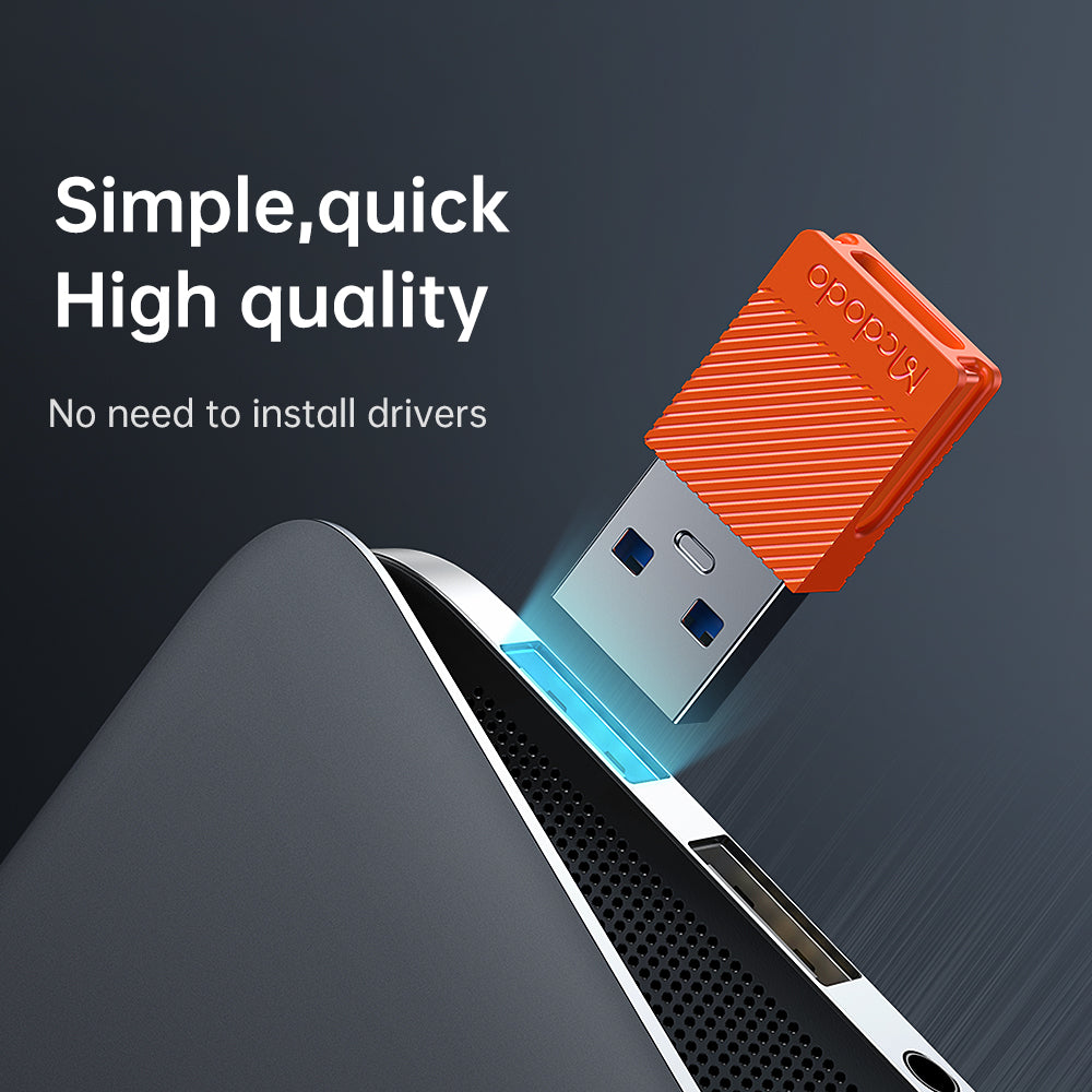 Adapter za podatke i punjenje USB-C - USB-A McDodo OT-6550, Narandžasti