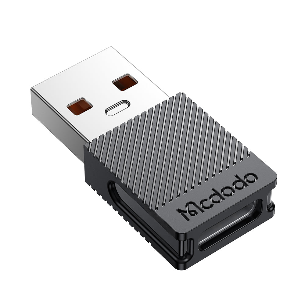 Adapter za podatke i punjenje USB-C - USB-A McDodo OT-6970, Crni