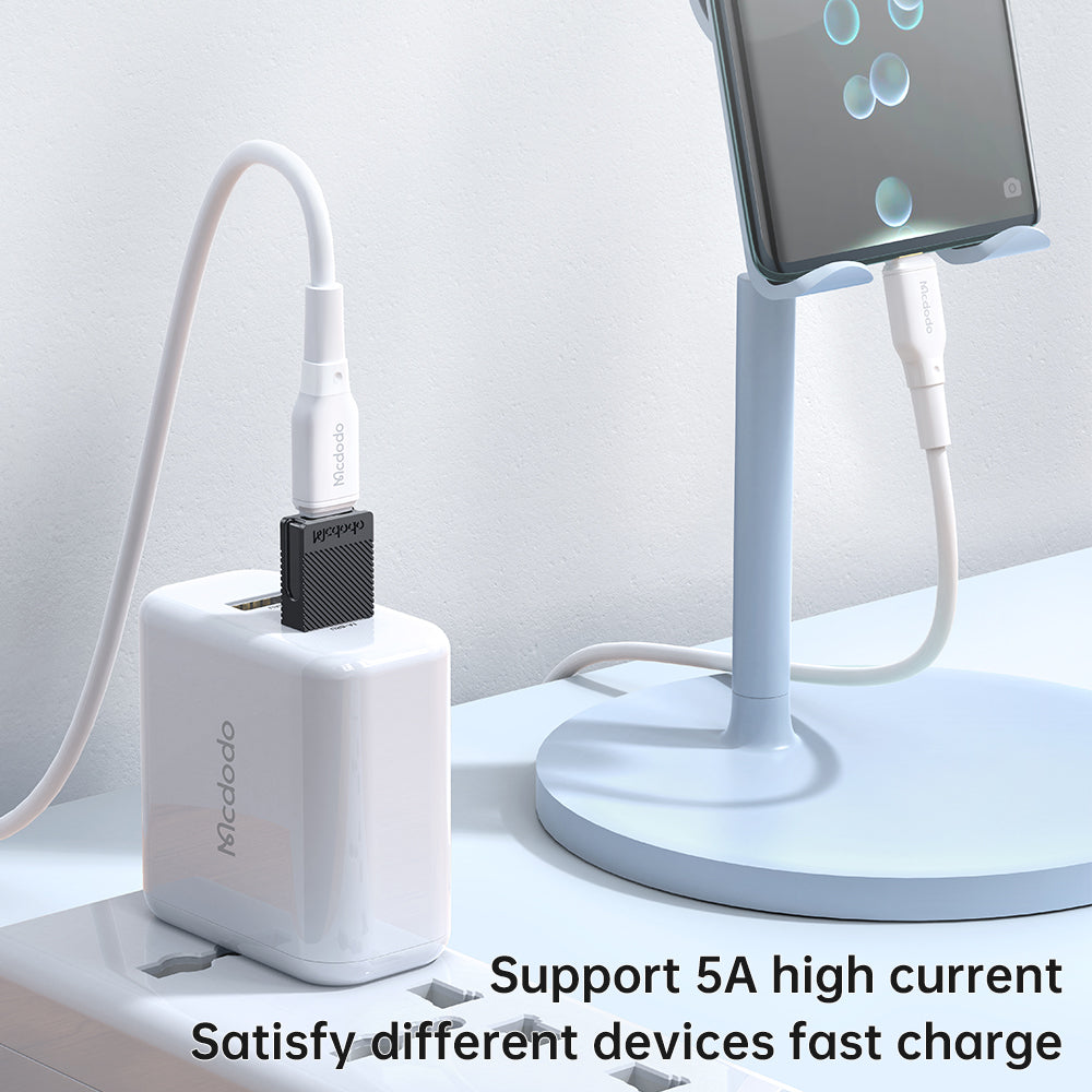 Adapter za podatke i punjenje USB-C - USB-A McDodo OT-6970, Crni