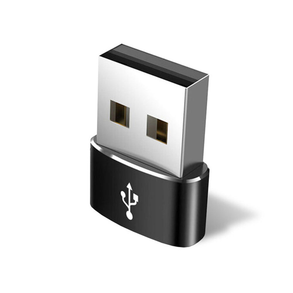 Adapter za podatke i punjenje USB-C - USB-A Techsuit, Crni