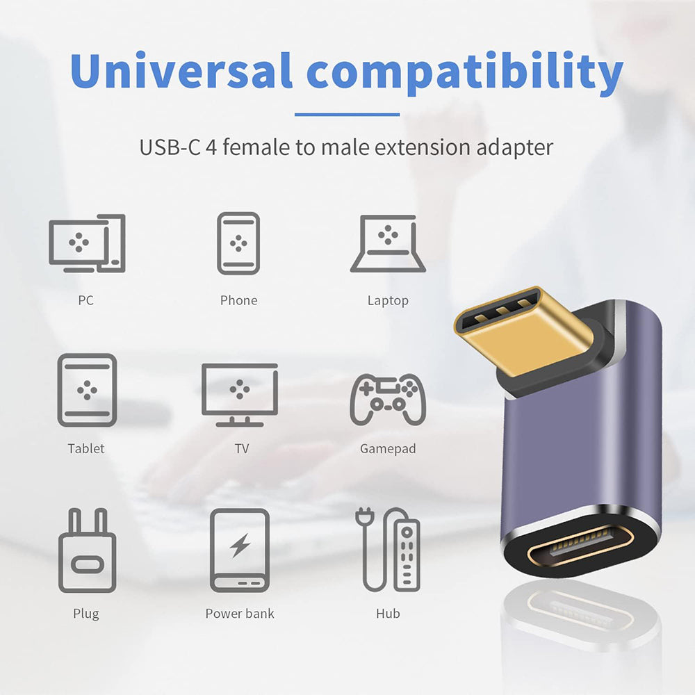 Adapter za prenos podataka i punjenje USB-C - USB-C Techsuit A12 TitanCoreX, Sivi