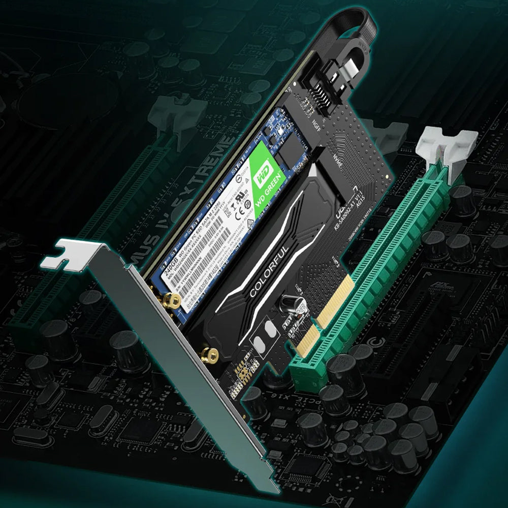 Adapter Interfejs SSD UGREEN CM302 (70504), NVMe M.2 / SATA - PCIe 3.0 X4