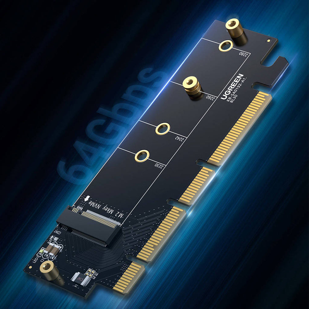 Adapter Interfejs SSD UGREEN CM465 (30715), NVMe M.2 - PCIe 4.0 X4
