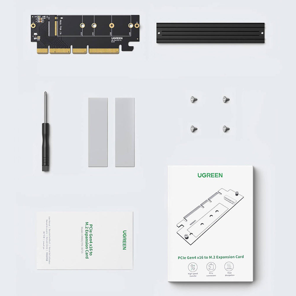 Adapter Interfejs SSD UGREEN CM465 (30715), NVMe M.2 - PCIe 4.0 X4