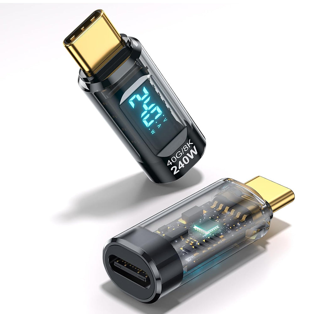 Adaptor Media USB-C Techsuit A23, Sivi