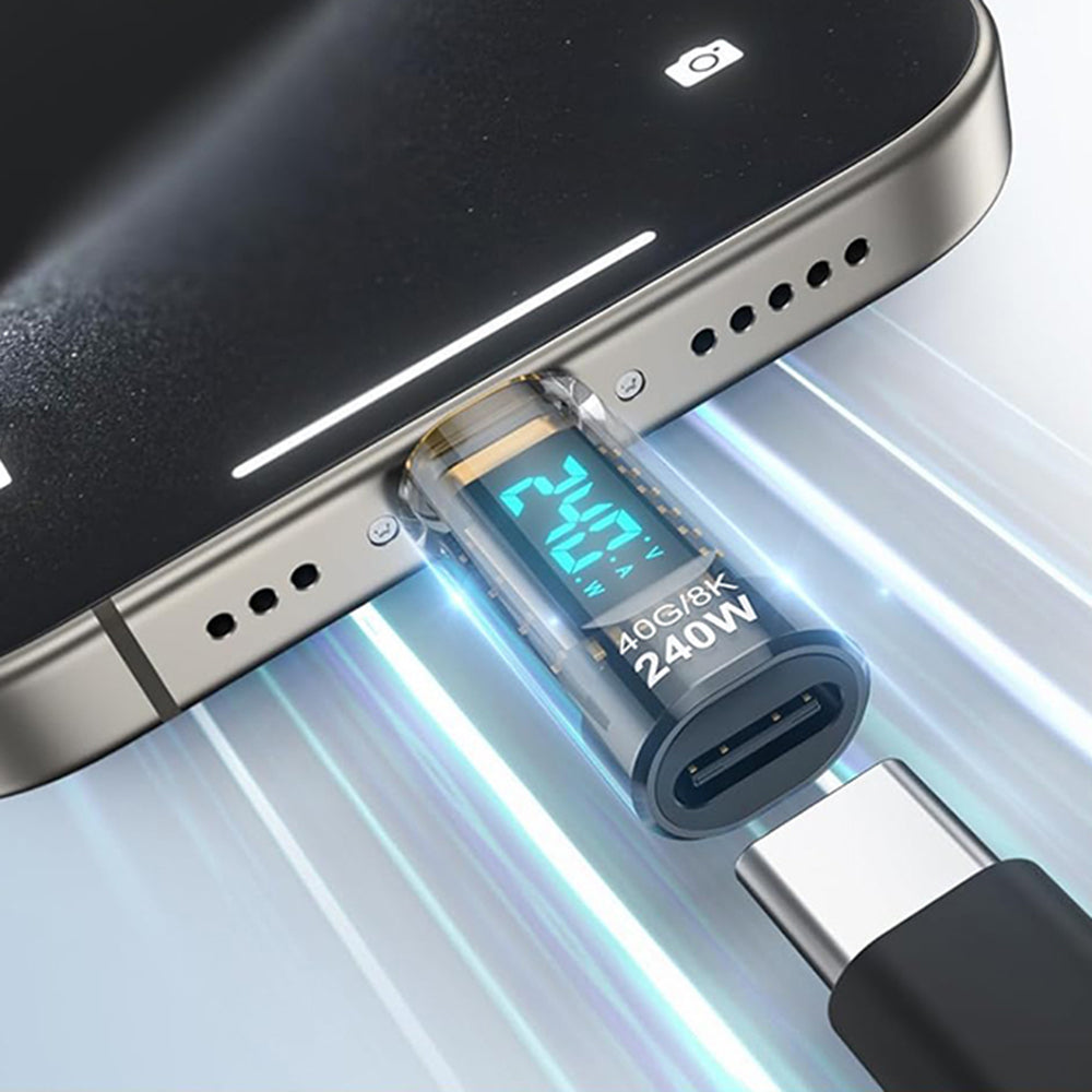Adaptor Media USB-C Techsuit A23, Sivi