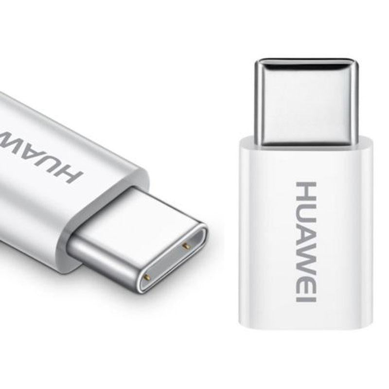 Adapter za prenos podataka i punjenje microUSB - USB-C Huawei AP52, Bela 4071259