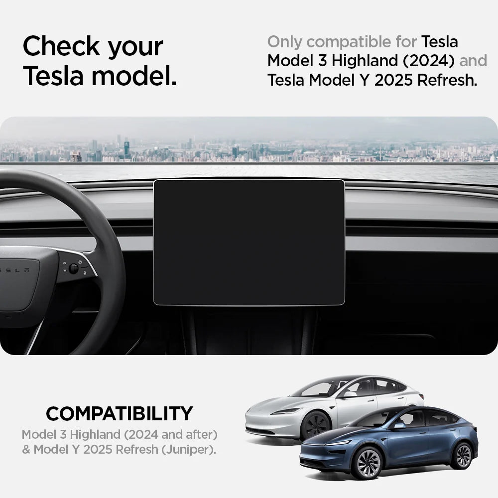 Auto osveživač adapter Spigen za Tesla Y Juniper / 3 Highland, Set 2 komada ACP10164