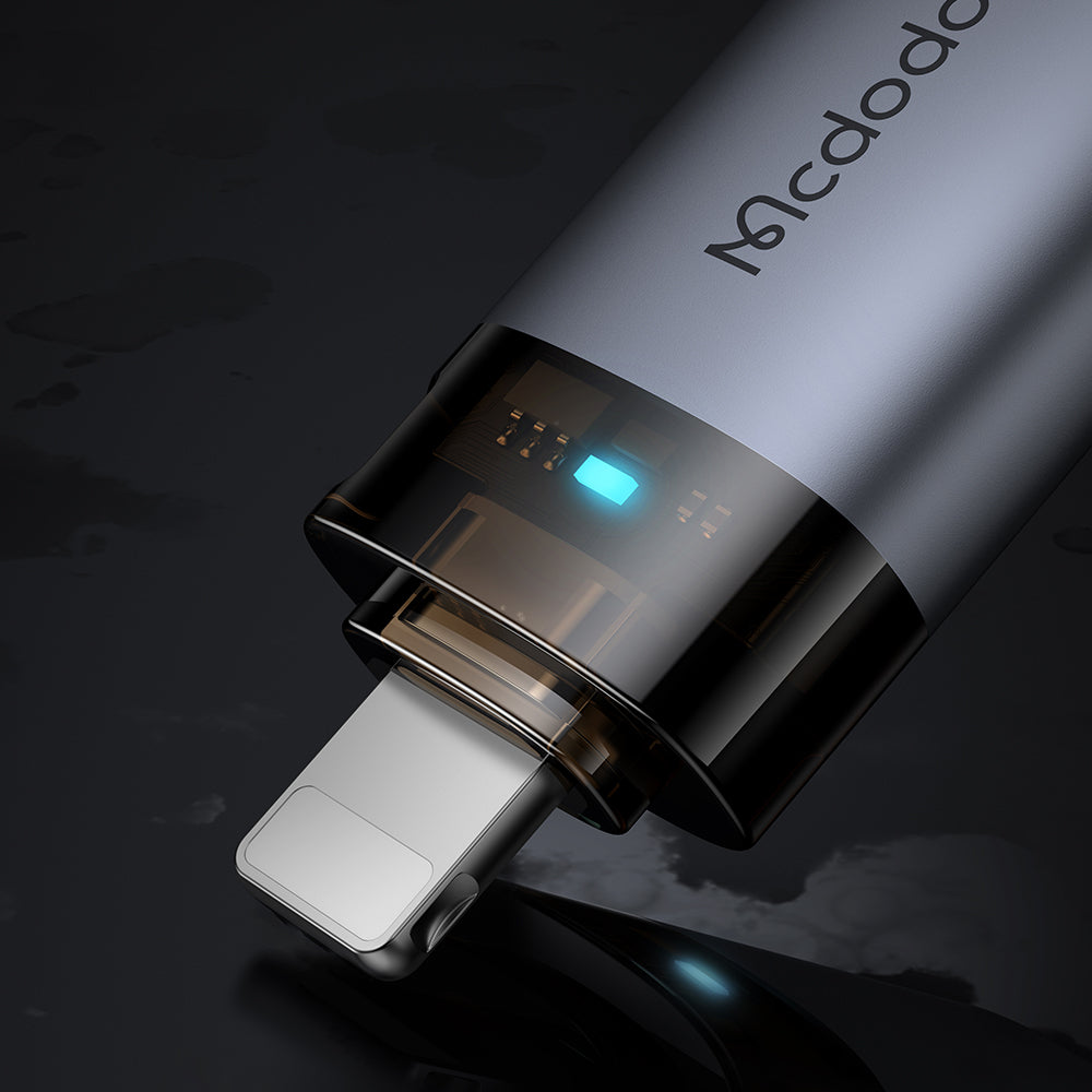 Adaptor OTG Lightning - USB-A McDodo OT-7390, Crni