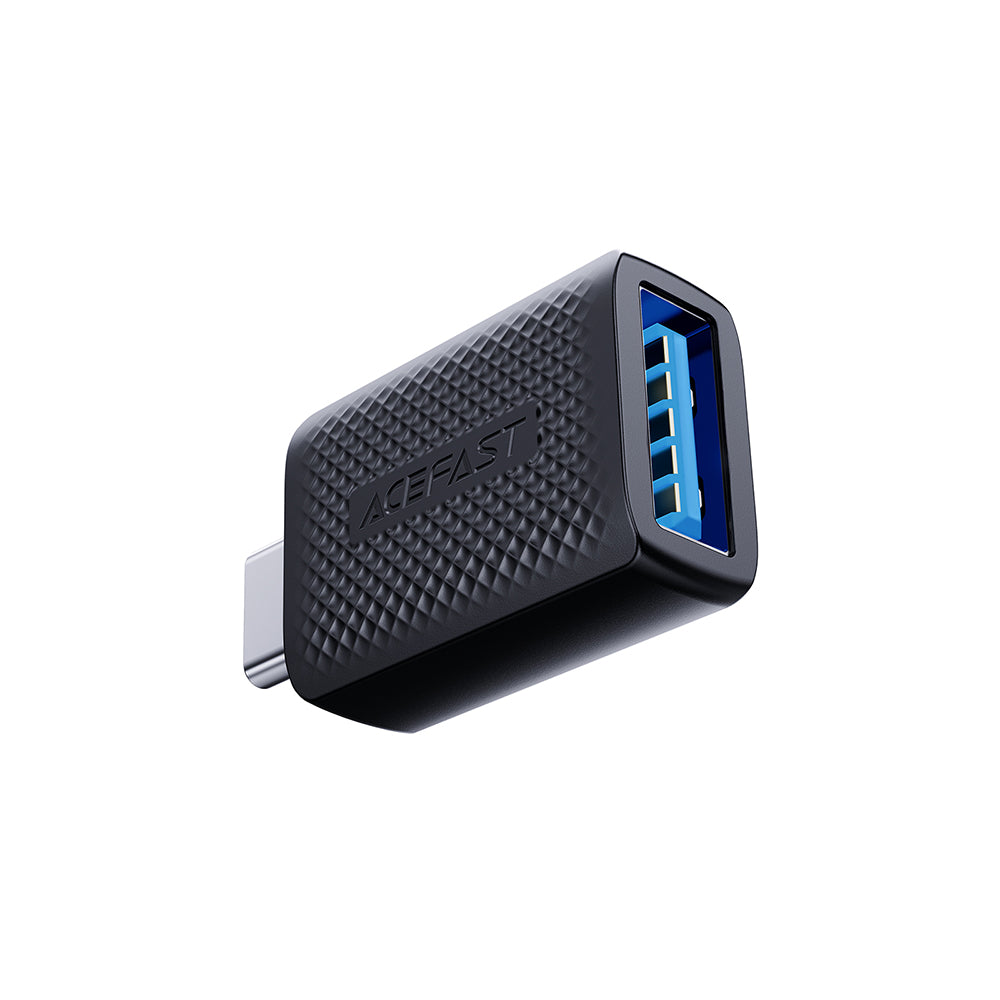 Adaptor OTG USB-C - USB-A Acefast J1, Crni