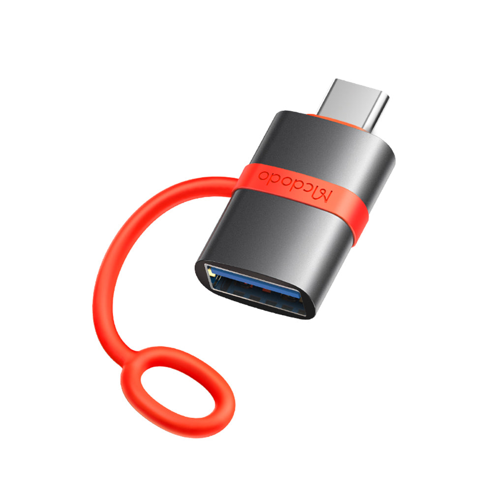 Adaptor OTG USB-C - USB-A McDodo OT-3810, Sivi