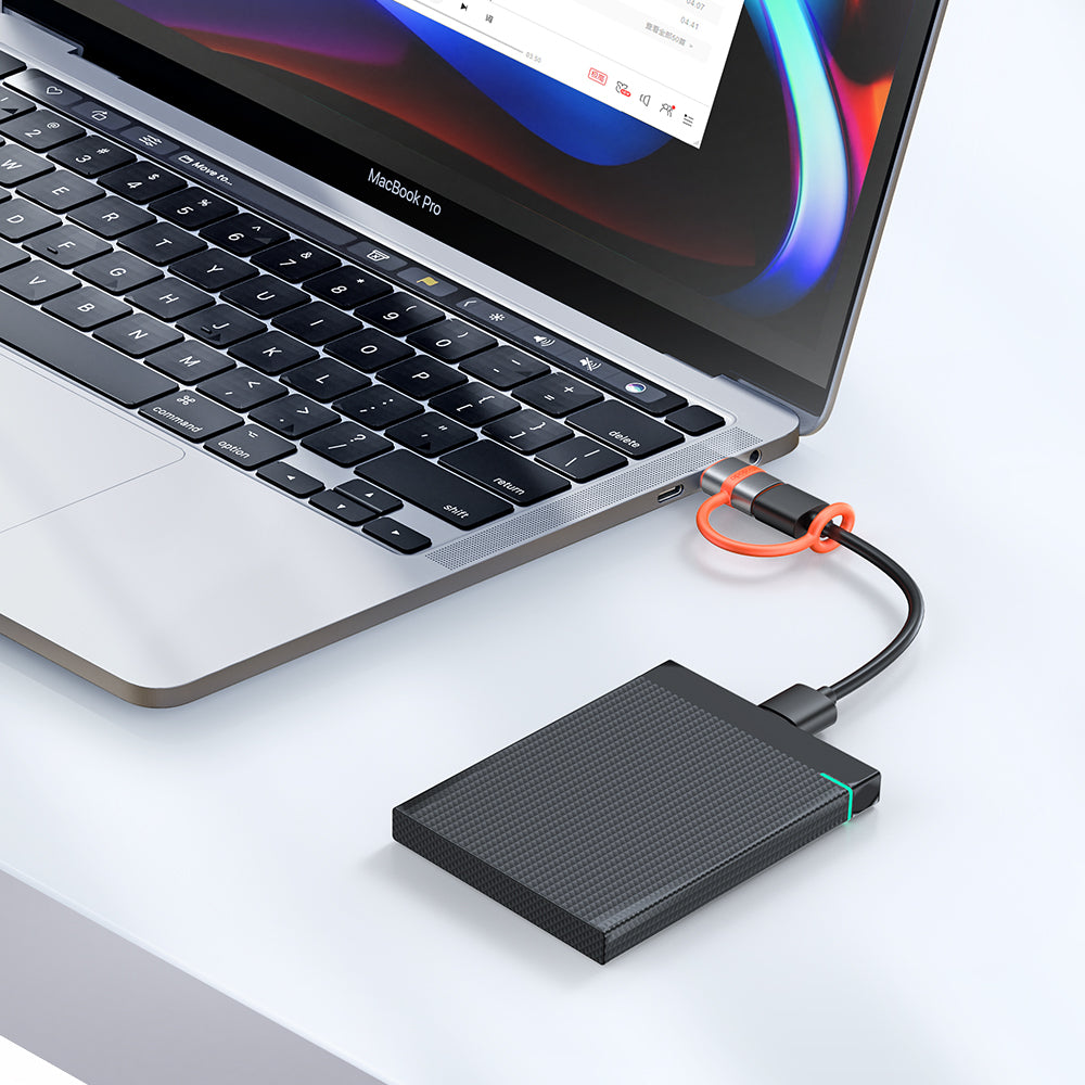 Adaptor OTG USB-C - USB-A McDodo OT-3810, Sivi