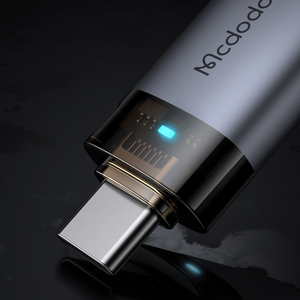 Adaptor OTG USB-C - USB-A McDodo OT-7400, Crni