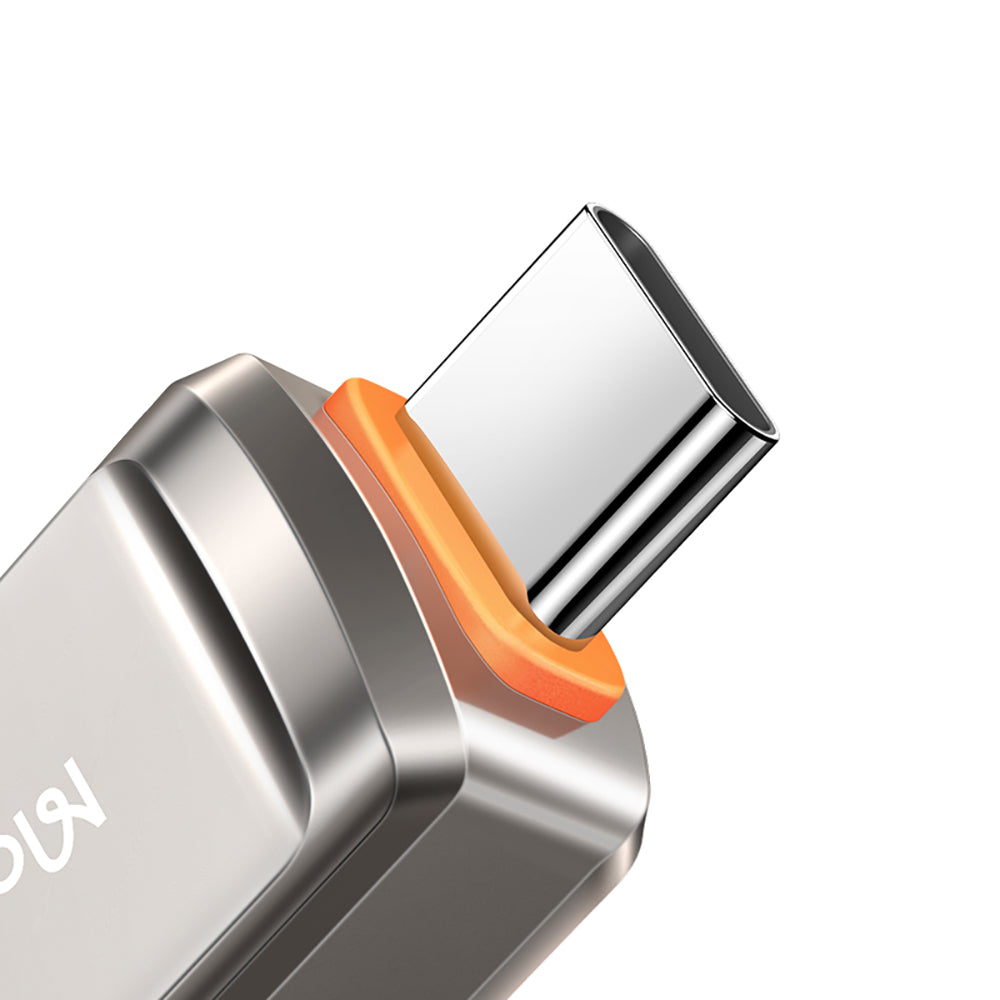 Adaptor OTG USB-C - USB-A McDodo OT-8730, Sivi