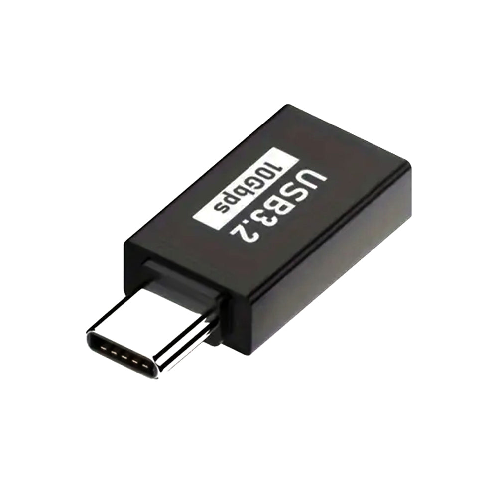 Adaptor OTG USB-C - USB-A Techsuit A14 AluCoreX, Crni