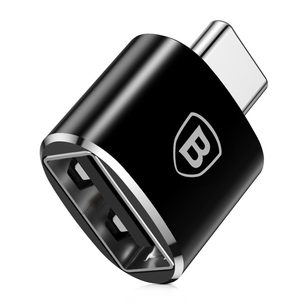 Adaptor OTG USB-C - USB-A Baseus, Crni CATOTG-01