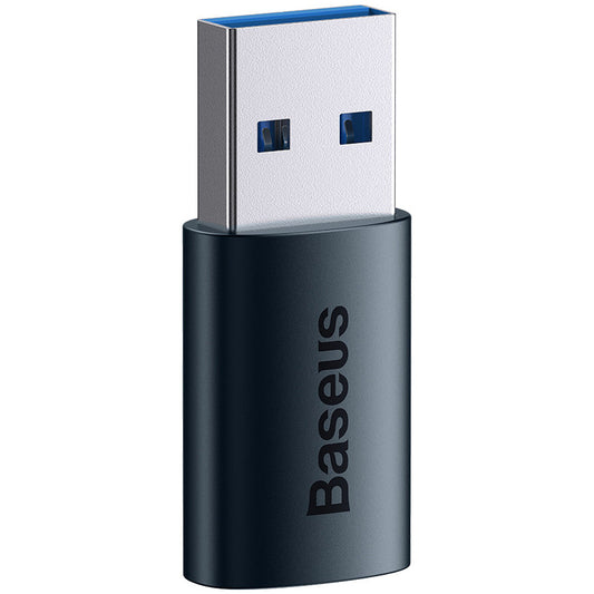 Adapter za prenos podataka i punjenje USB-C - USB-A Baseus Ingenuity, Plavi ZJJQ000103