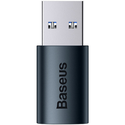Adapter za prenos podataka i punjenje USB-C - USB-A Baseus Ingenuity, Plavi ZJJQ000103