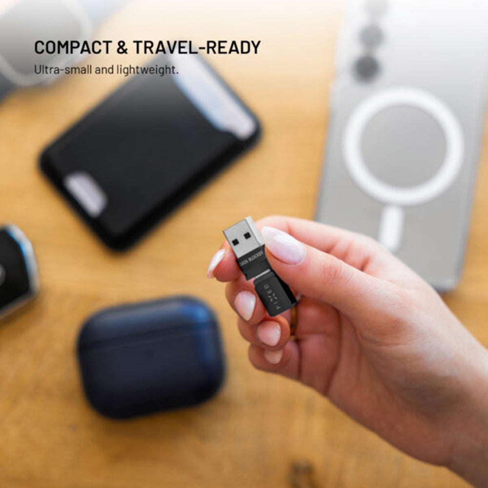 USB Adapter za Blokiranje Podataka Fixed, USB-A / USB-C, 2u1, Crni