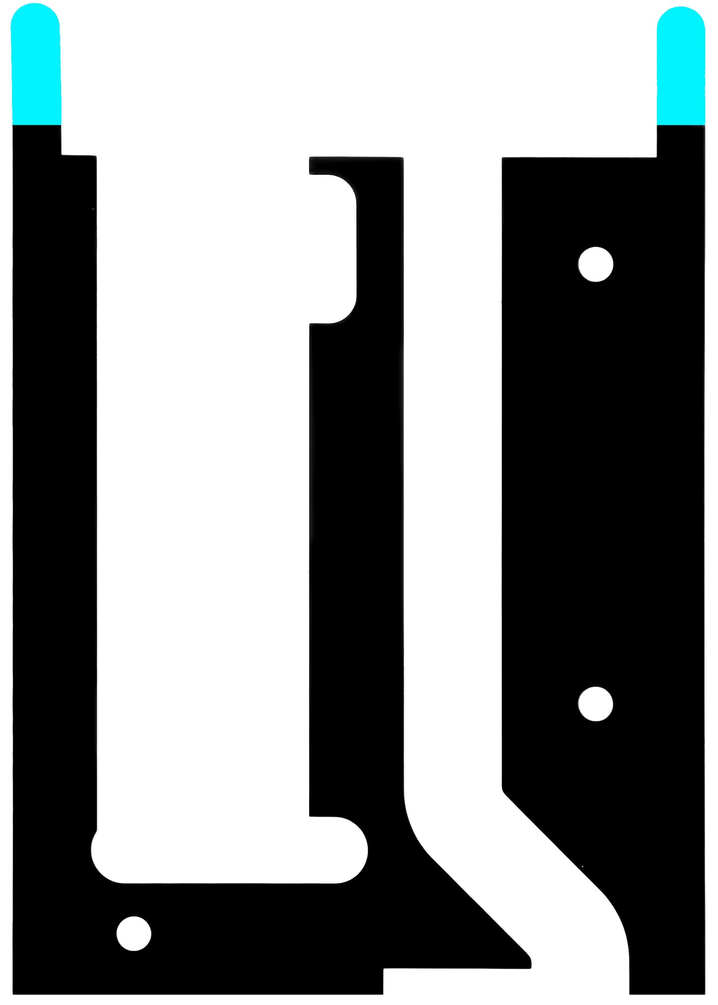 Lepak za bateriju Motorola Moto G34, Service Pack S948E12223