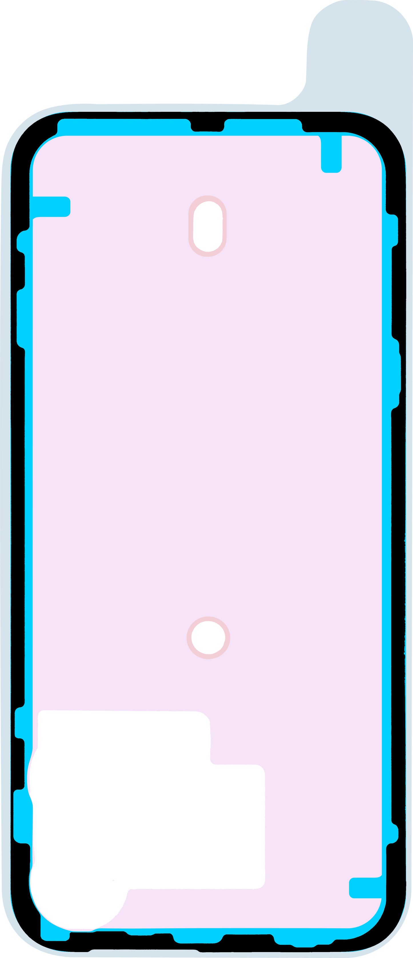 Lepak za poklopac baterije Apple iPhone 15 Pro Max, Service Pack 923-09191