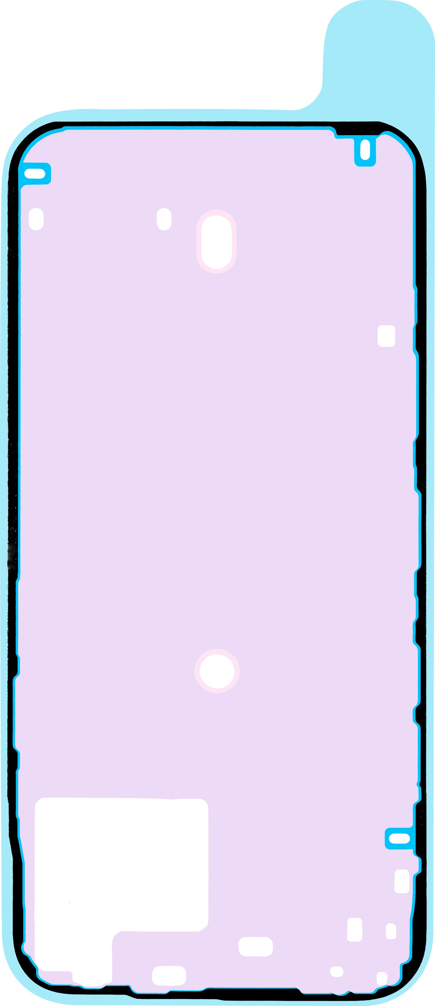 Lepak za poklopac baterije Apple iPhone 15 Plus, Service Pack 923-09187