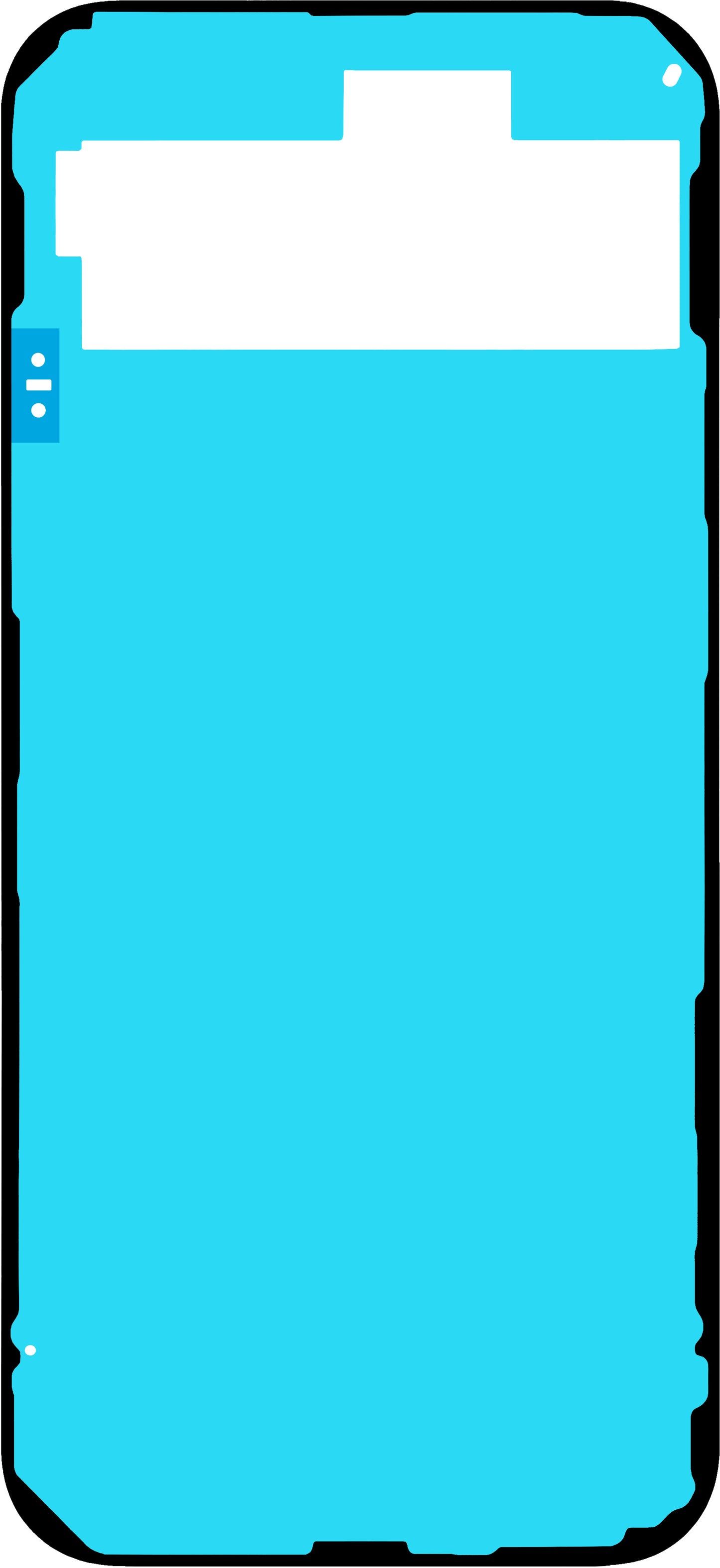 Lepak za poklopac baterije Google Pixel 9, Service Pack G806-12941-00