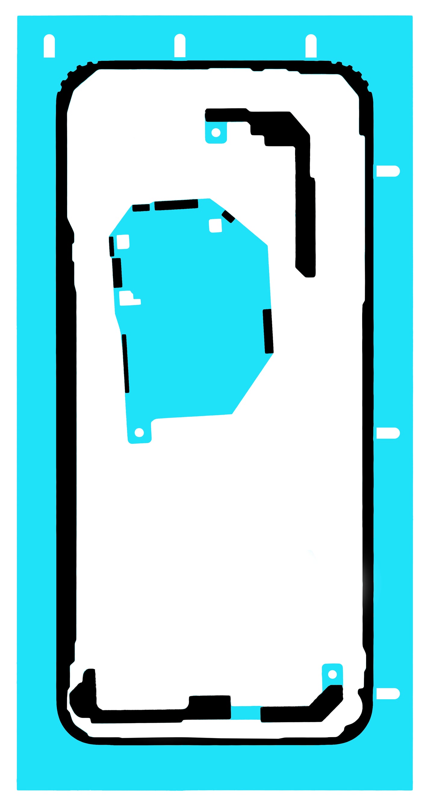 Lepak za poklopac baterije Honor 400 Pro, Service Pack 5163AFKA