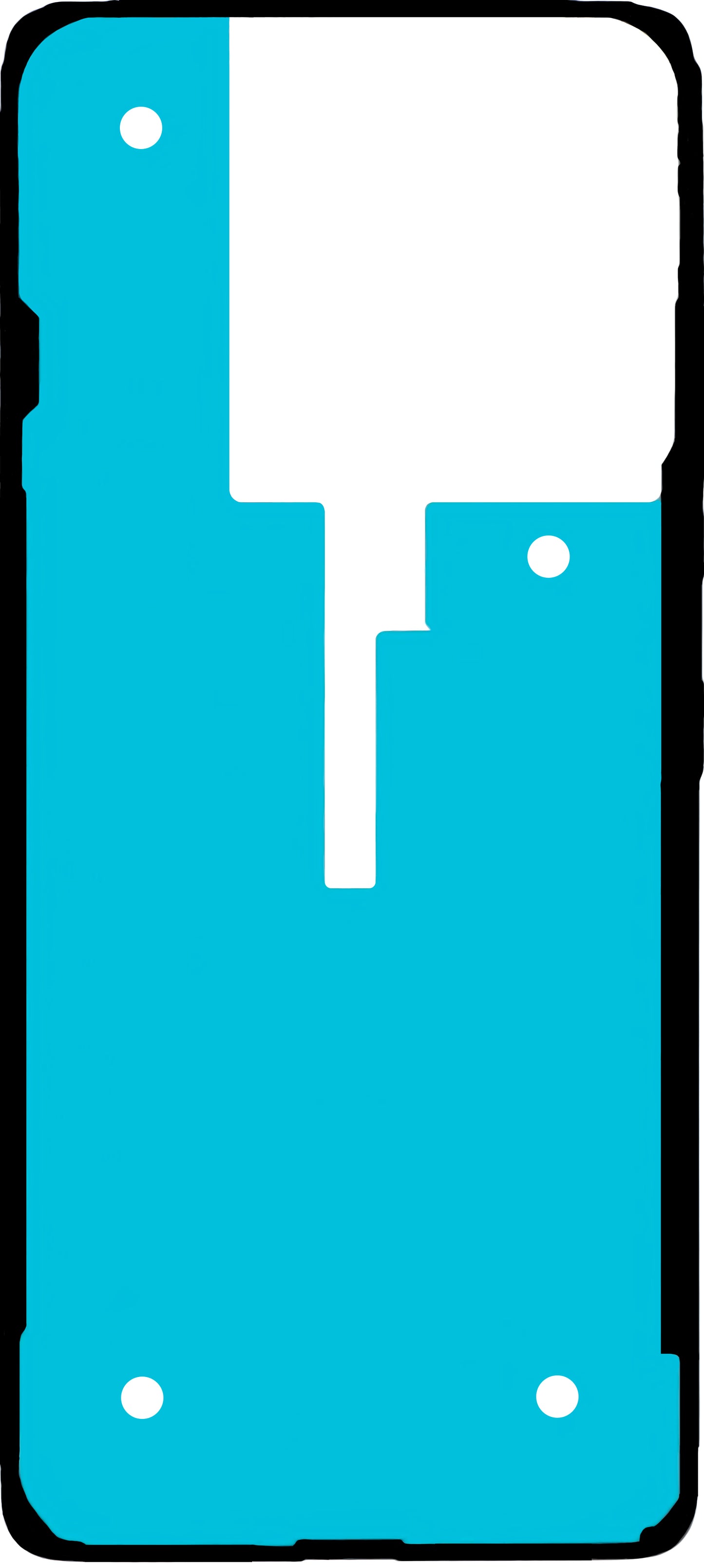 Lepak za poklopac baterije Motorola Edge 60 Pro, Service Pack 5D78C30147