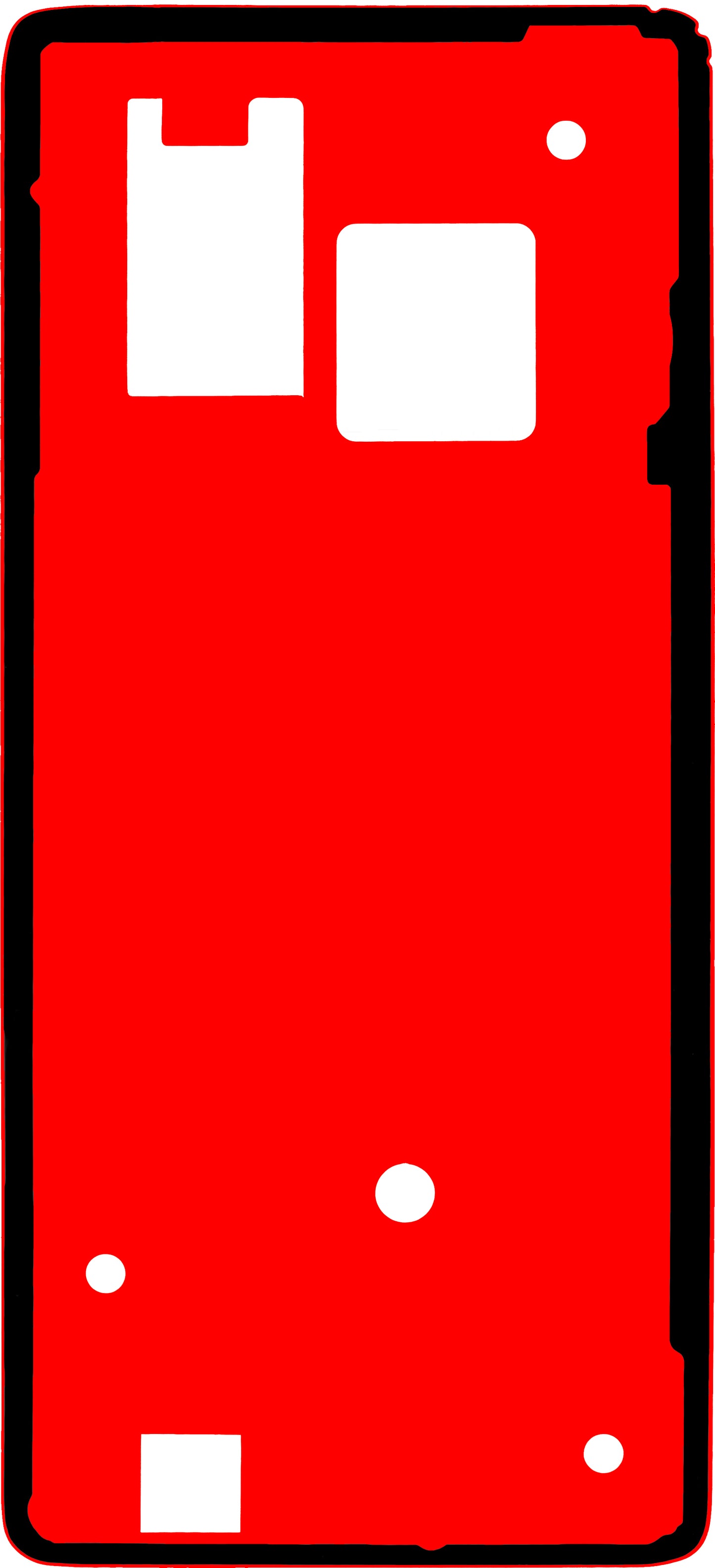 Lepak za poklopac baterije Motorola Moto G85, Service Pack 5948C24892