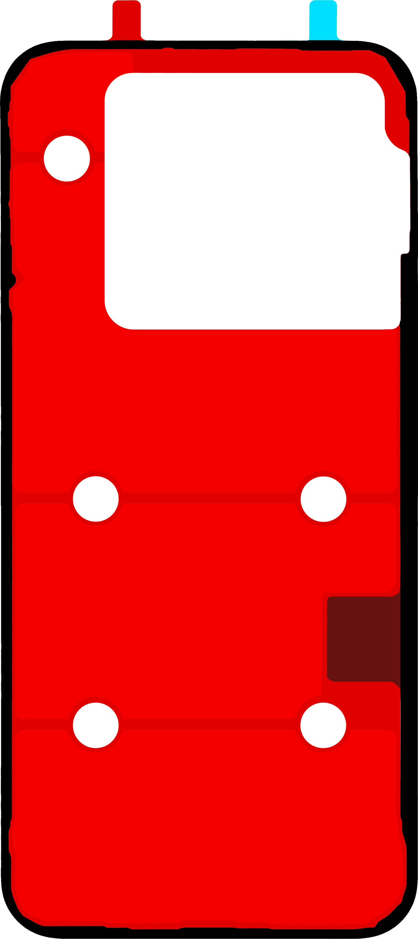 Lepak za poklopac baterije Realme GT 8 Pro, Service Pack 612717000788